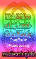 The Analytic Turn in Early Twentieth-Century Philosophy