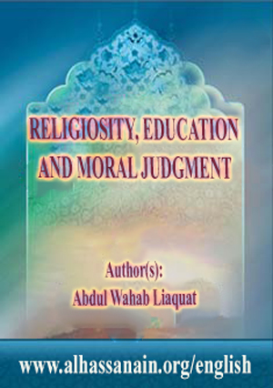 RELIGIOSITY, EDUCATION AND MORAL JUDGMENT
