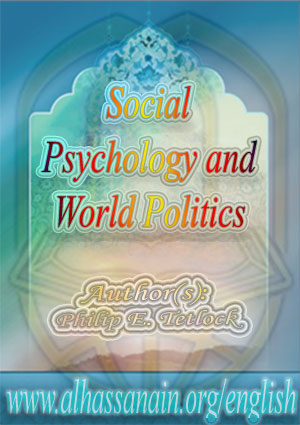 Social Psychology and World Politics