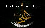 Paroles de l'Imam Ali (p)