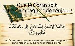 Que le Coran soit notre Compagnon de toujours