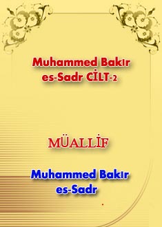Muhammed Bakır es-Sadr CİLT-2
